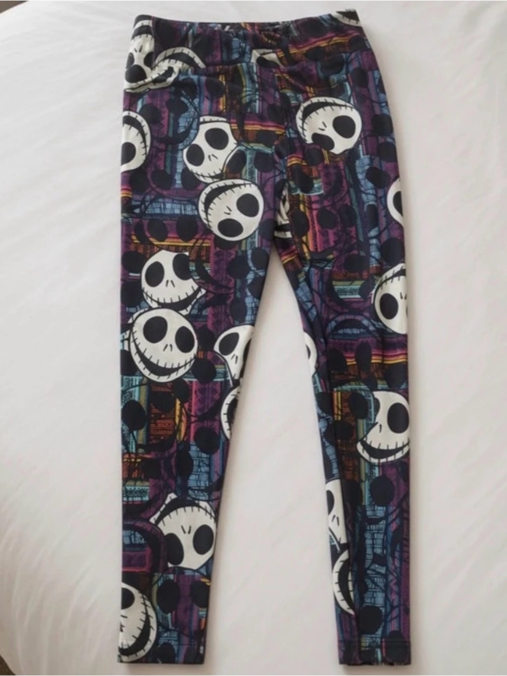 Lularoe Jack Skellington Print Leggings Halloween